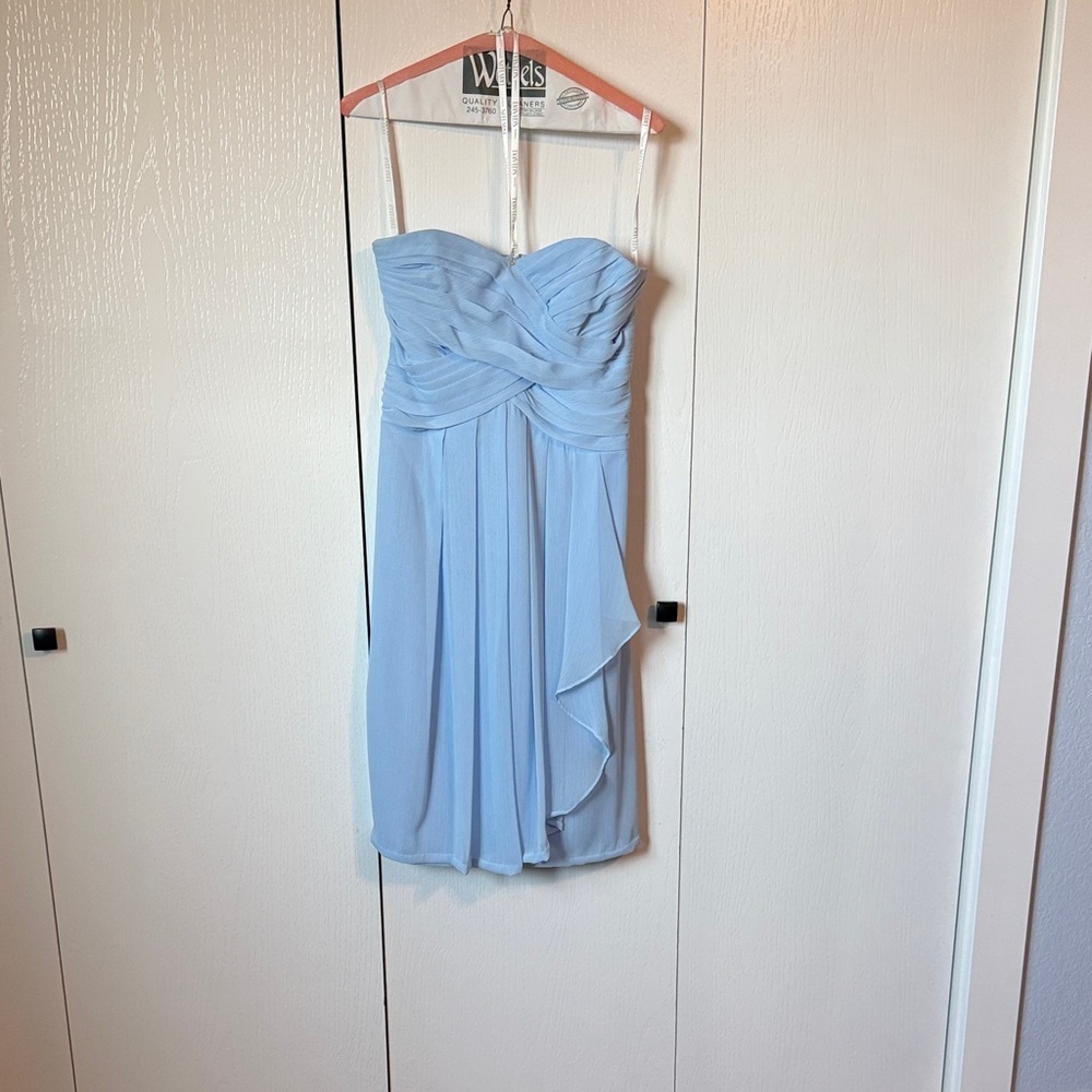 Windsor Strapless Light Blue Dress